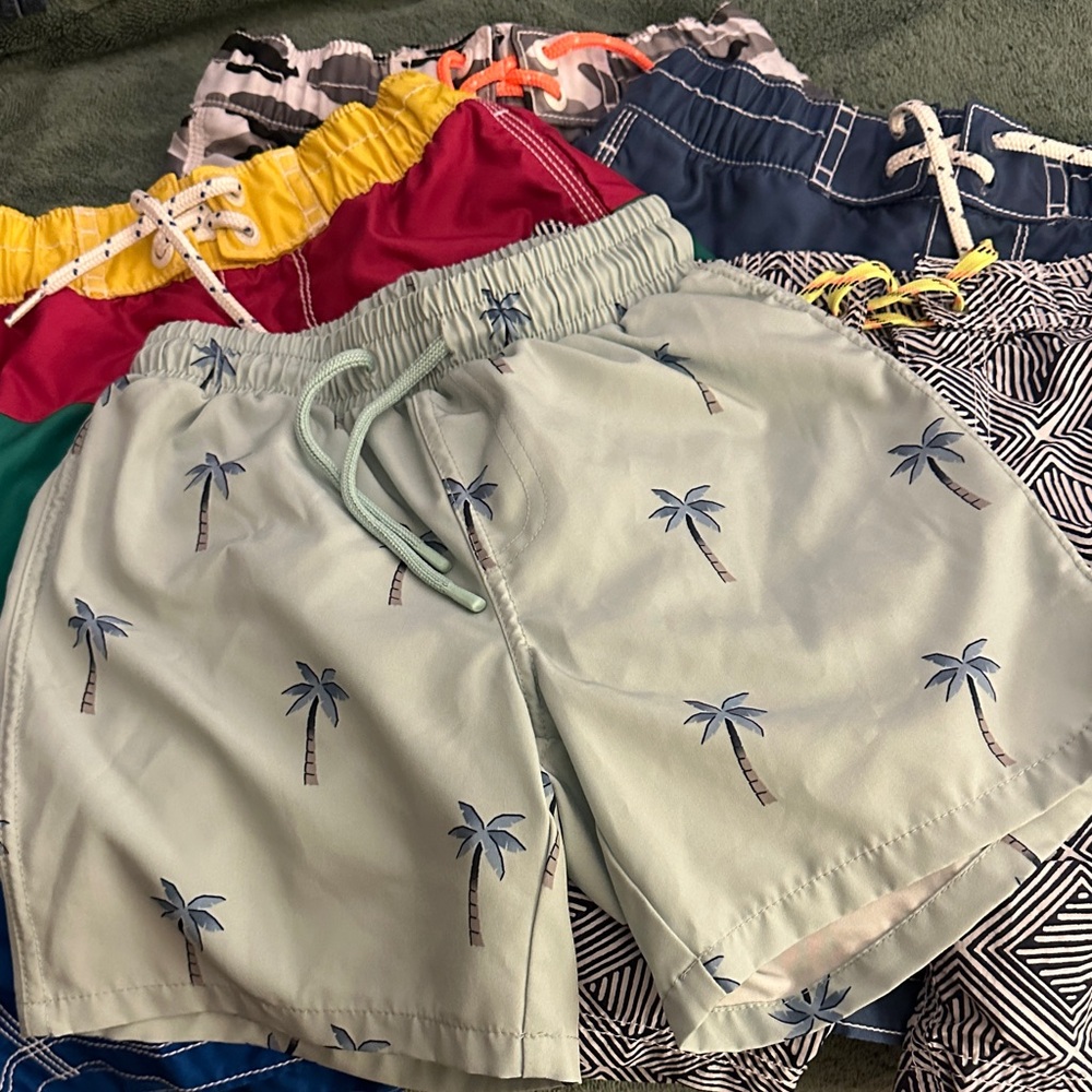 Multiple Boys Swim Shorts size 6-7
